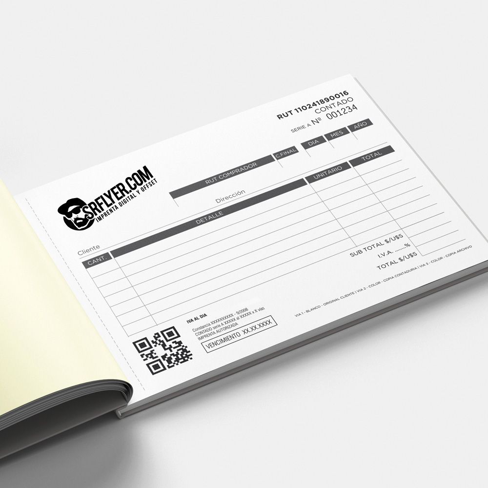 Talonarios personalizados